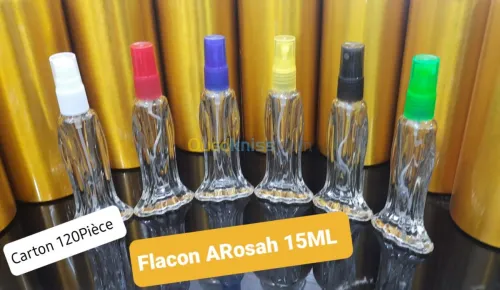 Extrait de parfum et flacons de parfum