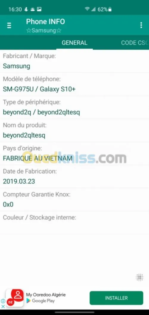 Samsung Galaxy S10+