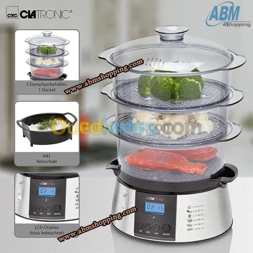 Cuiseur Vapeur Electrique - Clatronic