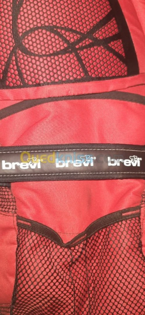 BREVI PORTE-BÉBÉ ÉVOLUTIF POD - ROUGE