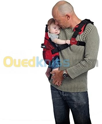 BREVI PORTE-BÉBÉ ÉVOLUTIF POD - ROUGE