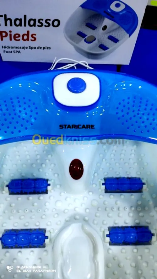 Thalasso pieds chauffants 3 en 1 va st