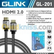 CABLE GLINK GL201 HDMI 2.0 4K 1.8M