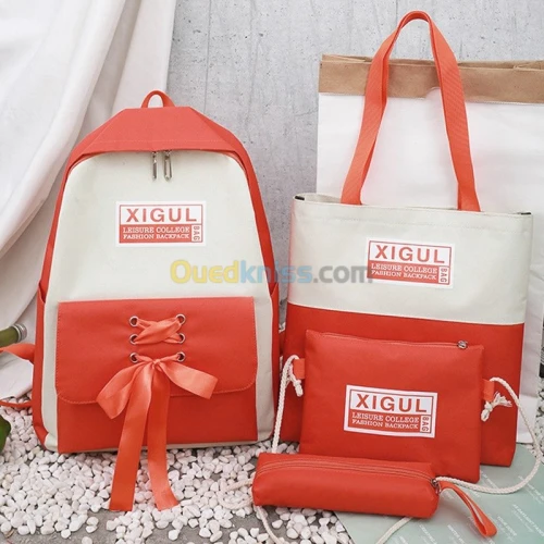 Lot de 2 Sacs , pochette & Trousse 