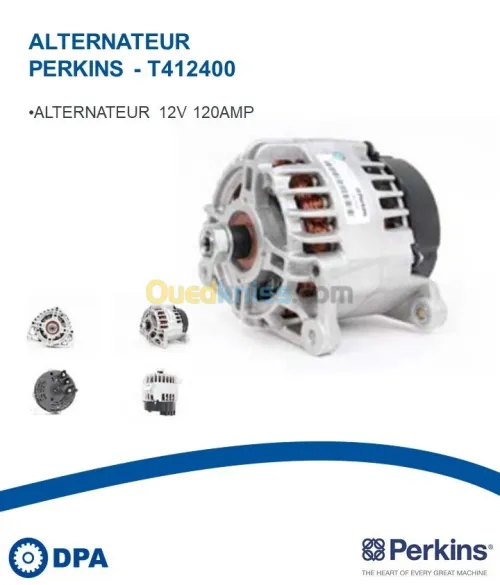 Alternateur D'origine Perkins 