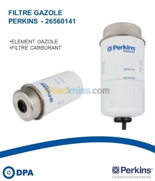 Filtre a gasoil d'origine Perkins