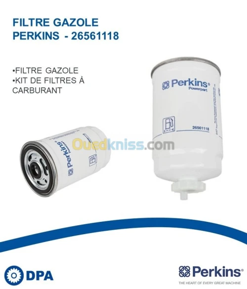 Filtre a gasoil d'origine Perkins