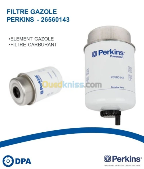 Filtre a gasoil d'origine Perkins