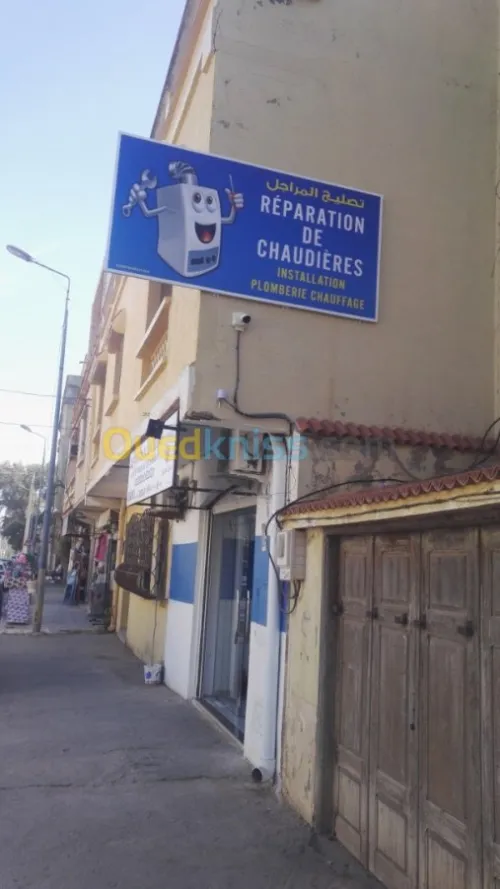 Réparation chaudières