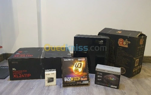 Pc Gaming + écran 144 hrz benq zowie