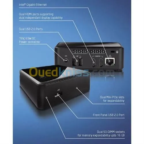 Intel NUC MINI PC I3/4G/128G SSD