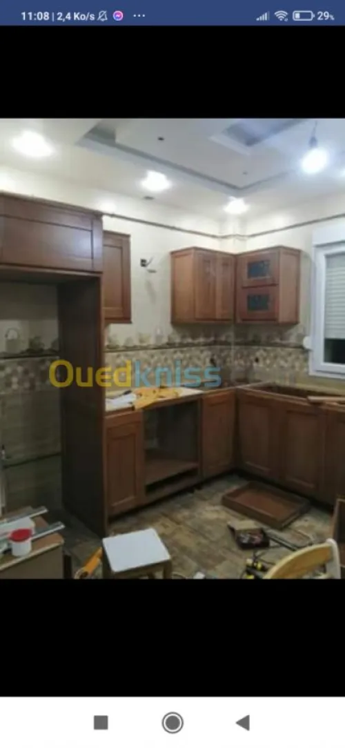 Cuisine équipée dressing placard