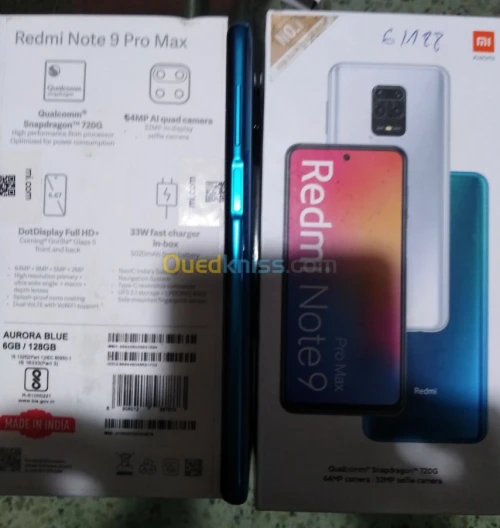 Redmi Note 9 pro max