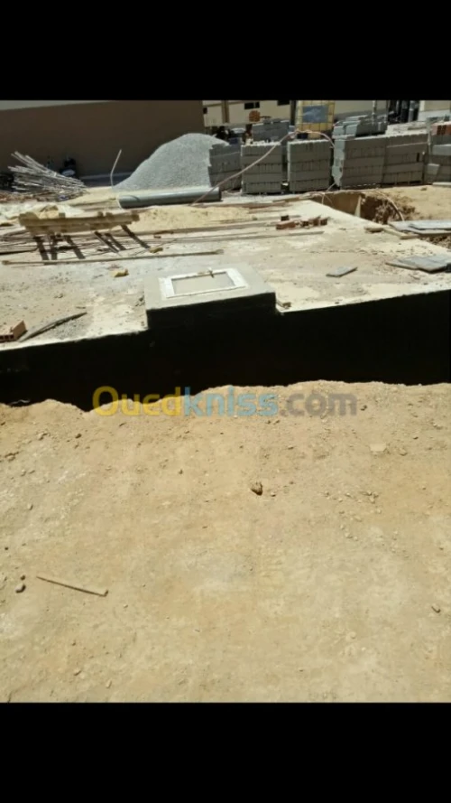 Bâche à eau études et réalisation 