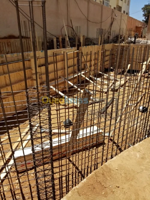 Travaux de béton études et réalisation