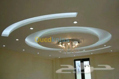 BA13. Plaque de plâtre. Peinture 