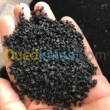  حبيبات المطاط. بمختلف المقايس granulé