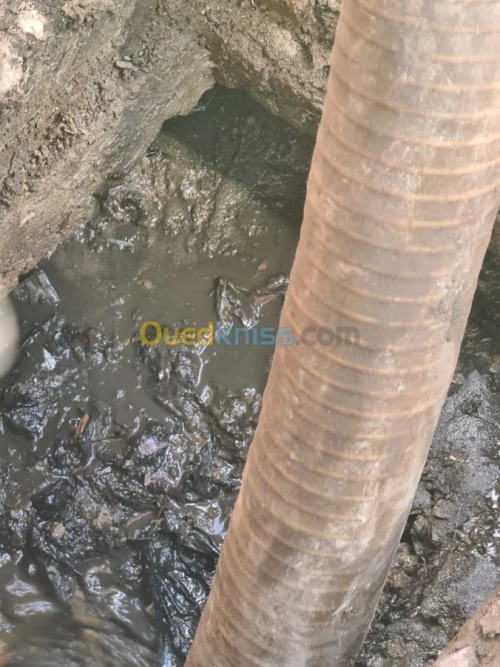Debouchage de canalisation et curage