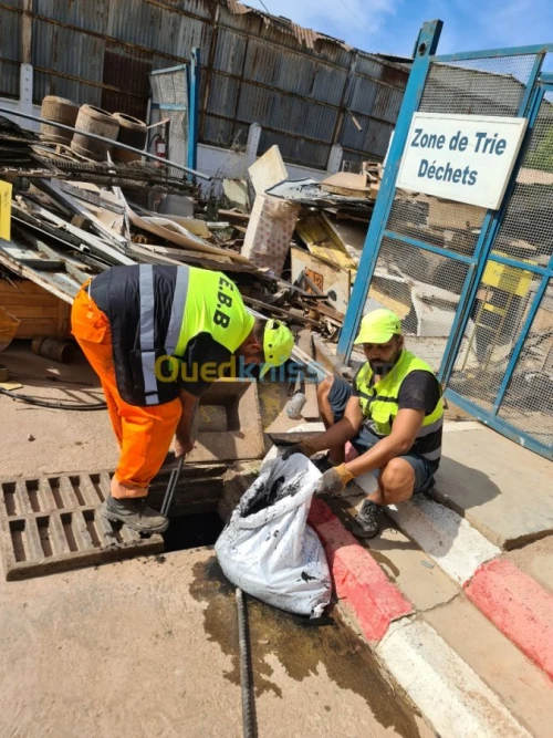 Travaux toute opération D'eaux usées