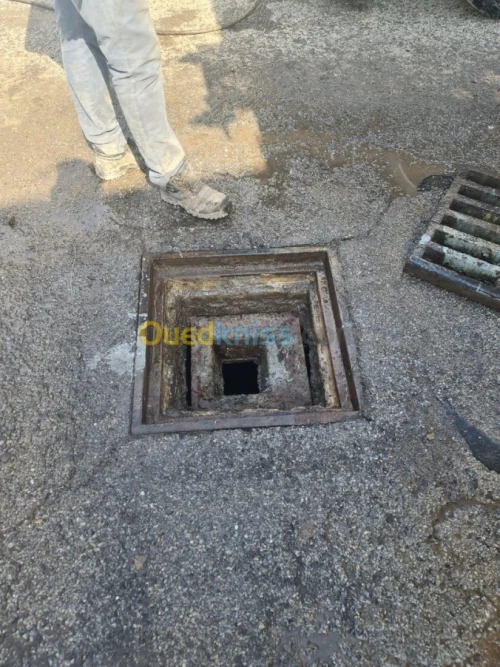 Curage conduit canalisation et vidange