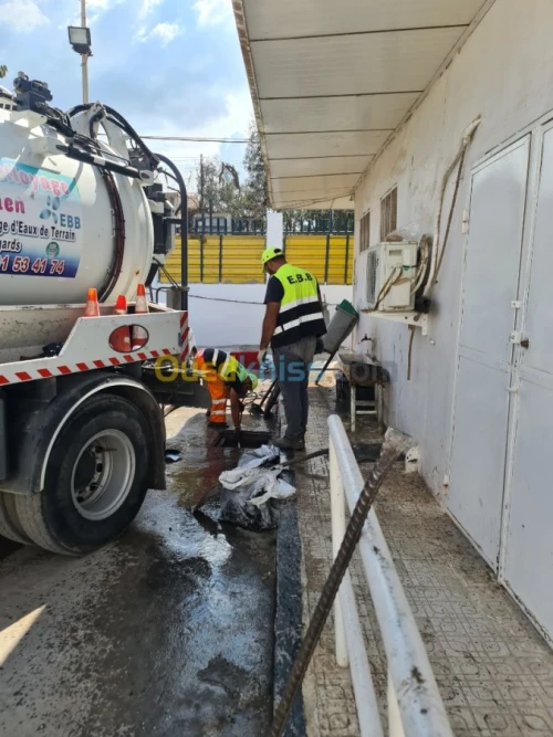 Travaux toute opération D'eaux usées
