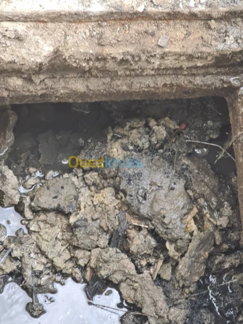Travaux toute opération D'eaux usées