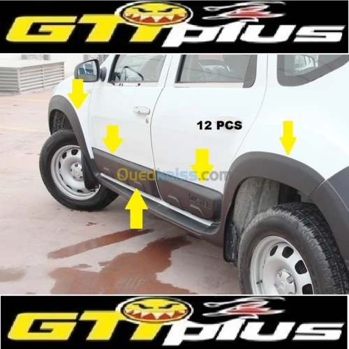 Kit élargisseurs d'aile & porte pour Dacia Duster 1 2010-2017