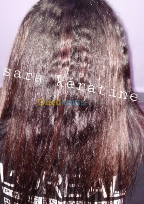 Application kératine et protéine 