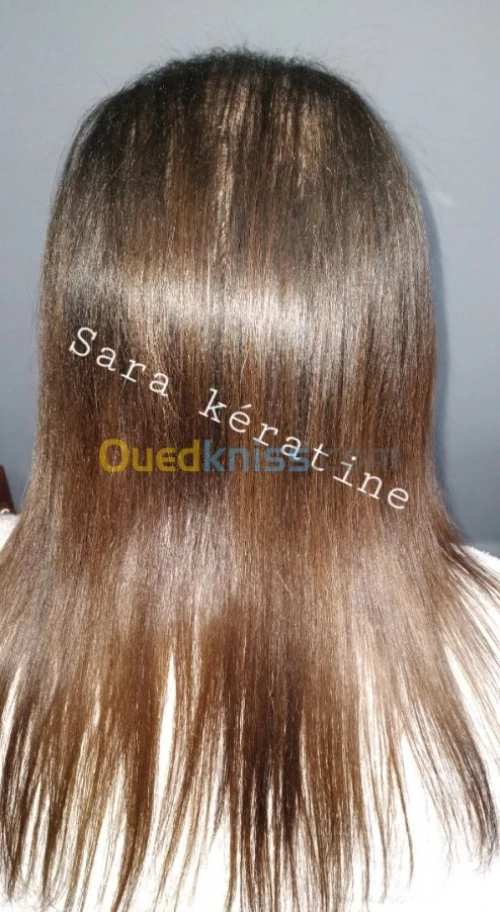 Application kératine et protéine 