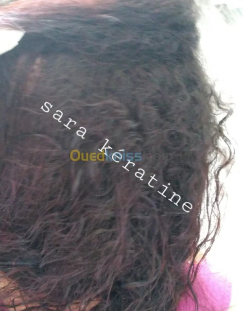 Application kératine et protéine 