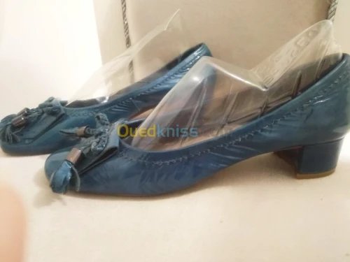 chaussures italienne en cuir 40,5 /40