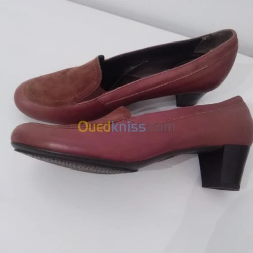 chaussures italienne en cuir 40,5 /40