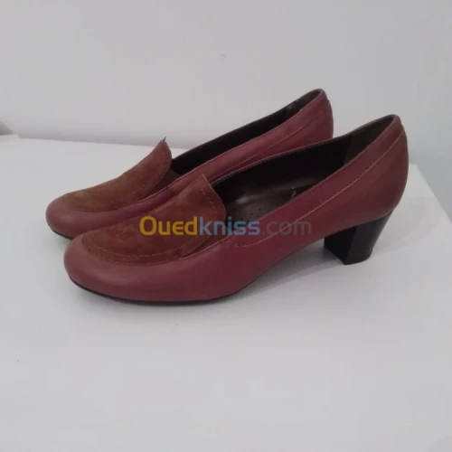 chaussures italienne en cuir 40,5 /40