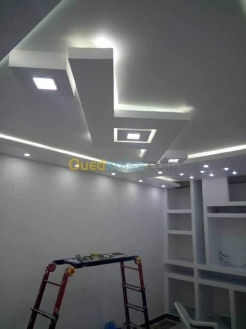 Faux plafond placoplâtre