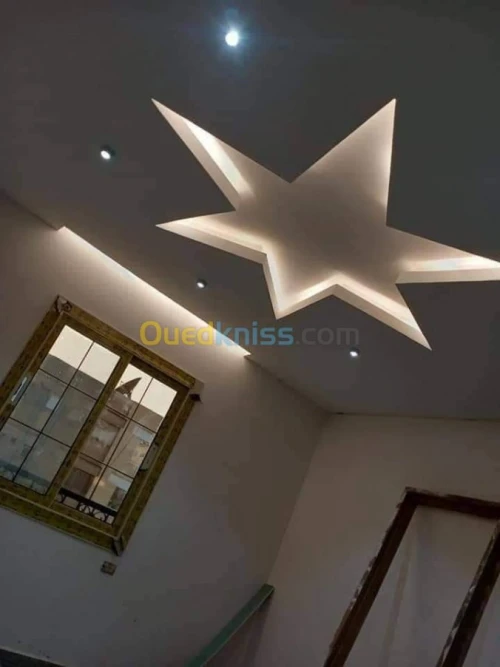 Faux plafond placoplâtre