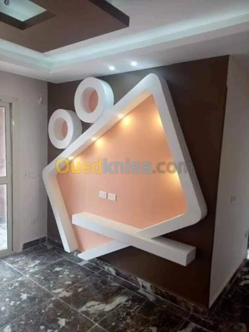 Faux plafond placoplâtre