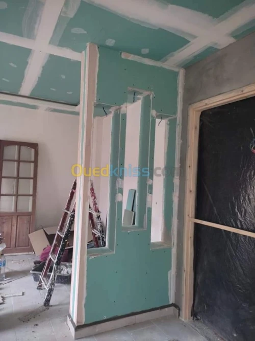 Faux plafond placoplâtre