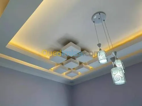 Faux plafond placoplâtre