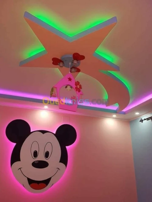 Faux plafond placoplâtre
