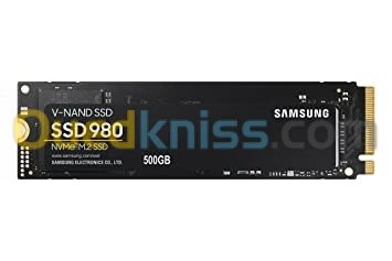 SAMSUNG 980 500GB - DISQUE DUR SSD NVMe M.2 - 500GB - M.2 - NVMe - PCIe 3.0 - JUSQUÀ 3500 MB/S