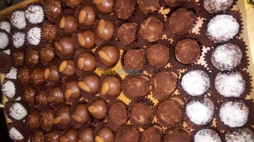 Truffes au chocolat