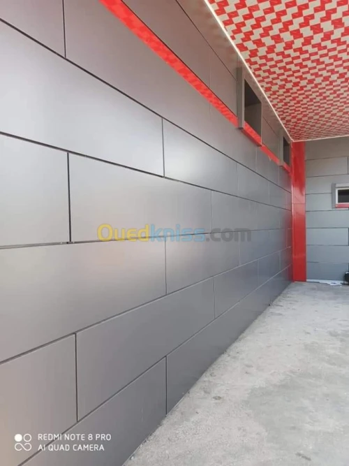 alucobond mur rideau 