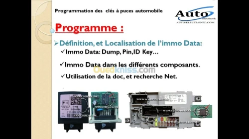 formation programmation des clés