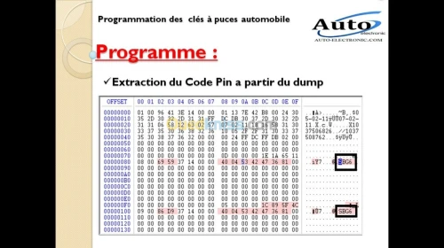 formation programmation des clés
