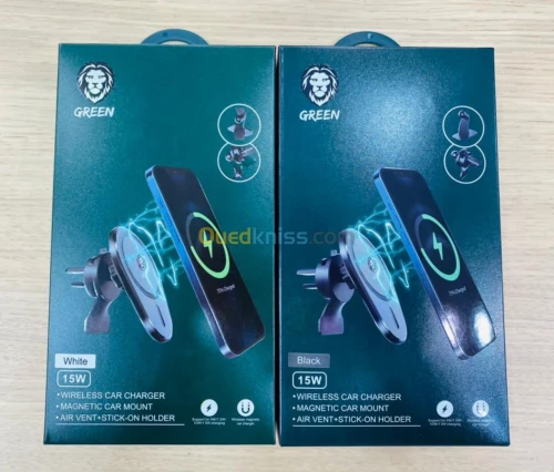 Chargeur auto MagSafe GREEN 15W
