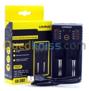 Chargeur de pile LiitoKala Lii-202