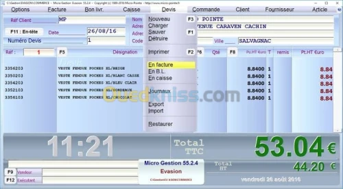 Logiciel Gestion de stock