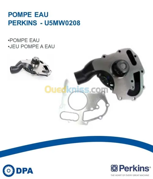 Pompe a eau d'origine Perkins