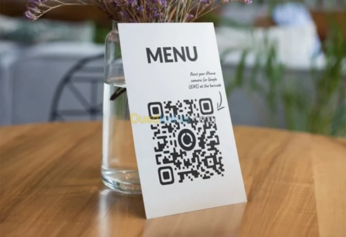 Menu QR electronique