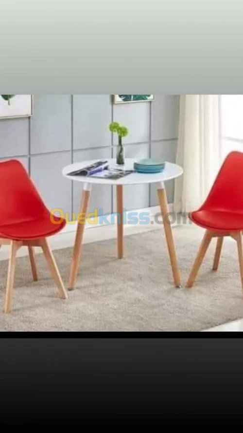 Promo pack table scandinave et chaise